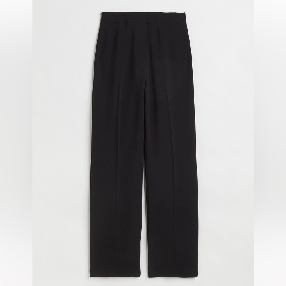 Black Wide-Leg Pants